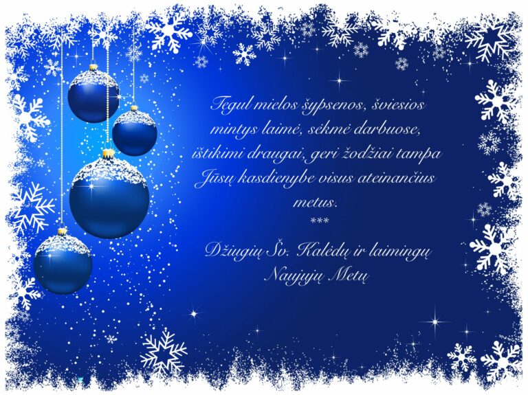 Snowy Christmas baubles