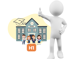 H1 mokyklu darbuotojams