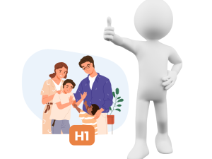 H1 vaiku globos istaigu darbuotojams