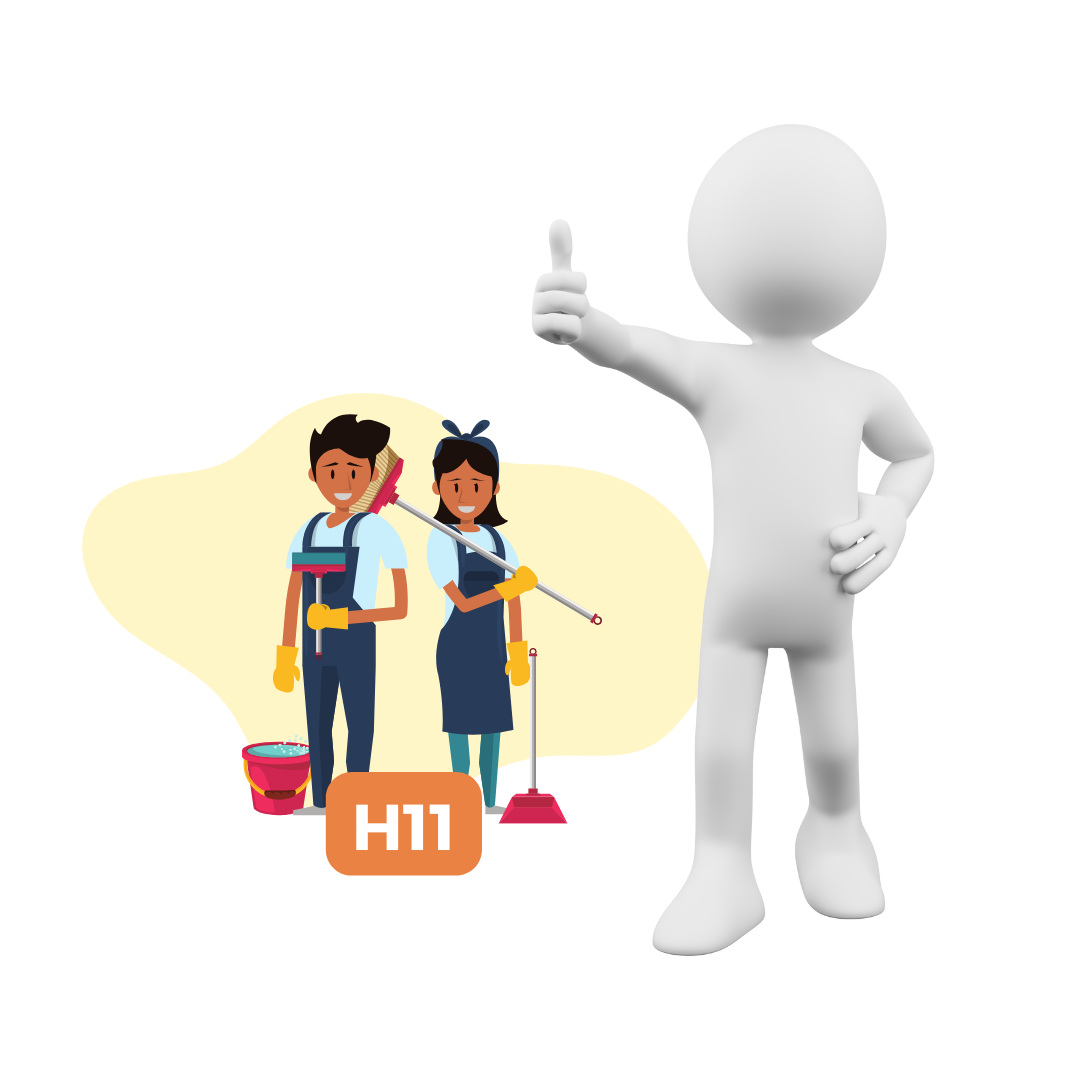 H11 Valymo Paslaugas Teikiantys Darbuotojai
