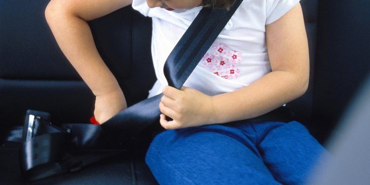 Vaikas automobilyje 750x375