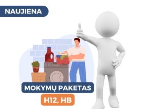 H12+HB Mokymu paketas skalbima ir sausa valyma atliekantiems darbuotojams