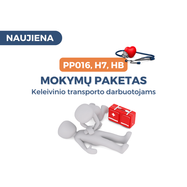 Mokymu Paketas Keleivinio Transporto Darbuotojams