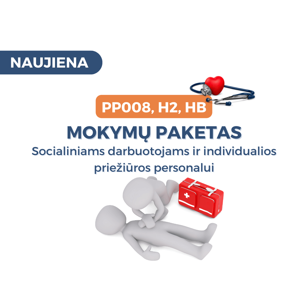 Mokymu Paketas Socialiniams Darbuotojams Ir Individualios Priežiūros Personalui