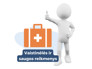 Vaistinėlės ir saugos reikmenys