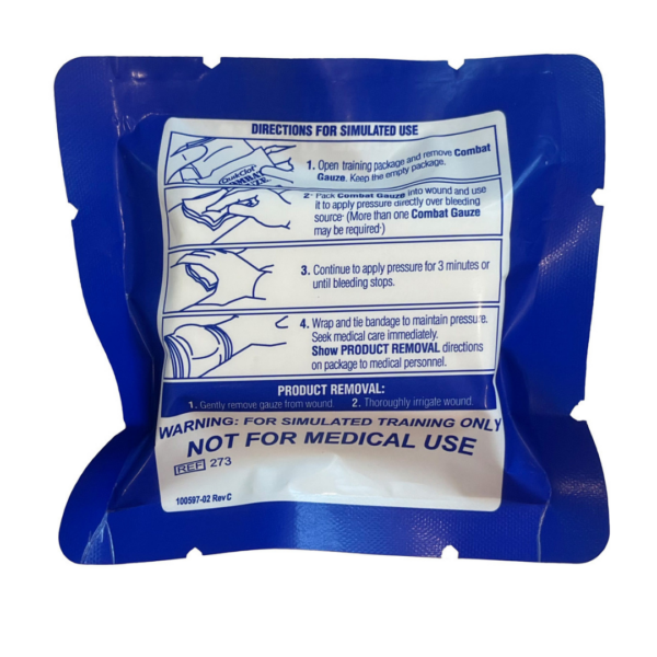 QuikClot Combat Gauze Moulage Trainer7