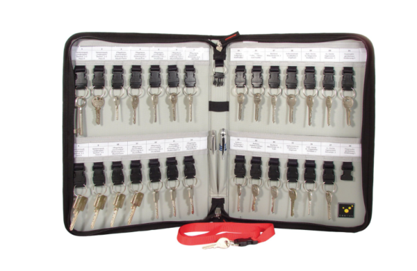 KEYSTUFF XL raktų portfelis raudonas 2025 03 18