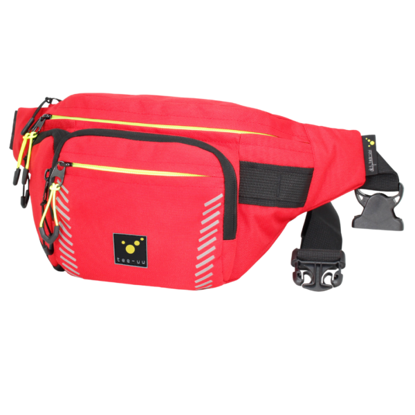 Tee uu.FIGO PRO juosmens krepšys raudonas