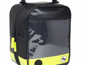 POULERBOX didelės talpos ampulių dėklas – juodas, 128 ampulėms, termiškai izoliuotas. Militra